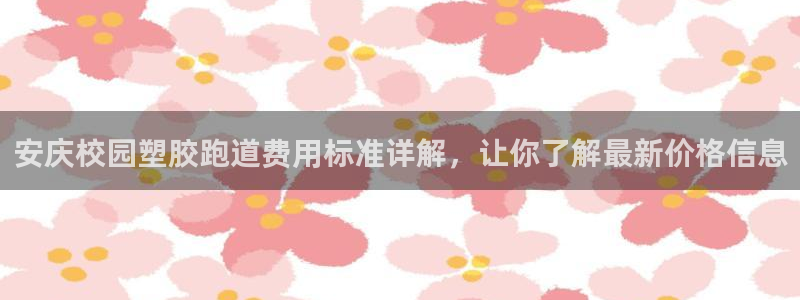 红足一1世官网：安庆校园塑胶跑道费用标准详解，让你了解最新价格信息